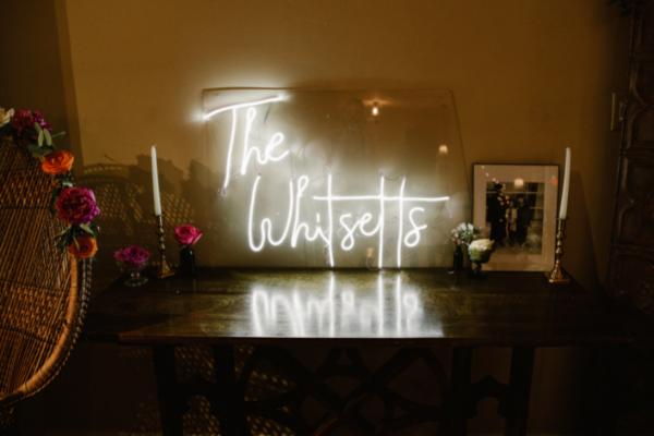 How to Make a Neon Sign for Your Wedding - Kayla Faith